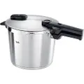 Fissler Vitaquick Premium, 6 l, Keramisk, Gass, Induksjon, Rustfritt stål, 22 cm, Rustfritt stål, Avtagbar