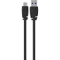 Sinox PRO USB C til USB A-kabel. 2 m, Svart, 2 m, USB C, USB A, USB 3.2 Gen 1 (3.1 Gen 1), 5 Gbit/sek, Svart