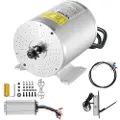 Vevor 1800W elektrisk børsteløs DC-motorsett - 48V 4500 o/min motor med oppgradert hastighetskontroller og fotpedalgasssett for gokart, elsykkel, motorsykkel, scooter, DIY