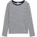 Tom Tailor 1043085 Striped Interlock Langarmet T-skjorte