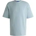 Hugo Boss Nuwaffle 10268873 Blue Kortarmet T-skjorte
