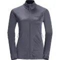 Jack Wolfskin Kammweg Fleecejakke Med Full Glidelås