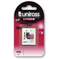 Uniross Alkaline AG13 LR44 Knapcellebatterier 160mAh, 10 stk.