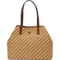 GUESS Vikky Rafia Shopper Bag