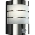 Philips Calgary wall lantern inox 1x60W 230V IR (sensor)