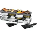 Rommelsbacher RC 800, 4 person(er), Aluminium, 1 zone(s), Sort, Sølv, Rektangulær, Status