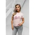 GUESS Cn Love Triangle Kortarmet T-skjorte