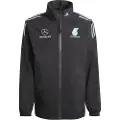 Adidas Mercedes Amg Petronas Formula One Team Mechanic´s Rain Jakke Med Hette