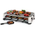 Fritel SG 2180 - Raclette - 1.5 kW - rustfritt stål krom/svart