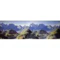 Faller 180512 H0 Modeljernbane baggrund Neuschwanstein 3200 mm x 1000 mm