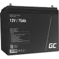 Green Cell Agm25 75ah 12v Ups-batteri