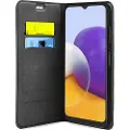 SBS TEBKLITESAA22K, Lommebok-etui, Samsung, Galaxy A22 5G, 16,8 cm (6.6), Sort