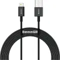 Baseus Superior Series Lightning Kabel - 1m - Svart
