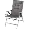 Coleman 5 Position Padded Recliner Chair, 120 kg, Campingstol, 4 ben, 5 kg, Grå