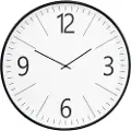 House Nordic House NordicVeggklokke BielSvartVeggklokker & bordklokkerFra Homeroom