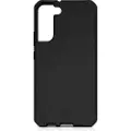 Itskins Level 2 Spectrum - Baksidedeksel for mobiltelefon - robust - antimikrobielt - svart - for Samsung Galaxy S22+