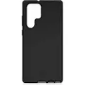 Itskins Level 2 Spectrum - Baksidedeksel for mobiltelefon - robust - antimikrobielt - svart - for Samsung Galaxy S22 Ultra