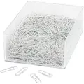 Wedo 901 244600, Metall, Plast, Hvit, 27 mm, PVC, 1000 stykker