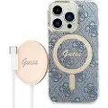 GUESS Gubpp14lh4eacsb+ Charger Set Iphone 14 Pro 6.1 4g Print Telefondeksel
