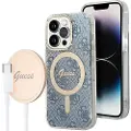 GUESS Gubpp14xh4eacsb+ Charger Set Iphone 14 Pro Max 6.7 4g Print Telefondeksel