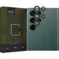 Hofi Samsung Galaxy S23 Ultra 5G Hofi Camring Pro+ Kameralinsebeskytter - Svart Kant