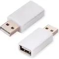 Value 11.99.8332, Portblokker, USB Type-A, Hvit, 1 stykker, 6,4 g