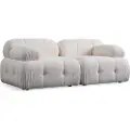 Atelier Del Sofa Hanah Home2-seters sofa MuffinHvit2-seters sofaerFra Homeroom