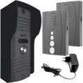 Eura Intercom ADP-51A3 DIFESA - grafitt, enfamilie, 2 uniphones, intercom