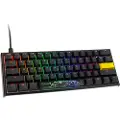 Ducky One 2 Pro Mini Rgb Cherry Silent Red Gata-2654 Gaming-tastatur Engelsk