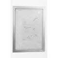 Durable WALLPAPER - Displayramme - veggmonterbar, overflatemontert - for A4 - magnetisk - sølv