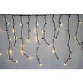 Christmas To Lampki choinkowe CHRISTMAS_TO 240LED RUBBER ICICLE 4.7M WARM/BLACKIP65