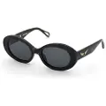 Zadig & Voltaire Szv460 Oval Solbriller For Kvinner
