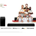 TCL Q75 Series Q75HE - Lydplankesystem - for TV - 5.1.2-kanal - trådløs - Wi-Fi, Bluetooth 5.1 - mørk titan