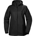 Helly Hansen Moss Regnjakke, Dame, Black