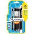 Papermate InkJoy 300RT uttrekkbare kulepenner | Middels punkt (1,0 mm) | Svart blekk | 8 Stk