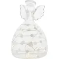 Sirius Home Sweet Christmas Angel, Light decoration figure, Transparent, Glass, 8 lamp(s), LED, Battery