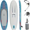 Bestway Hydro-Force Oceana 2-i-1 Oppusteligt SUP Paddleboard og Kajak-sæt 305 cm