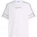 Karl Lagerfeld Relaxed Piping Kortarmet T-skjorte