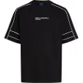 Karl Lagerfeld Relaxed Piping Kortarmet T-skjorte