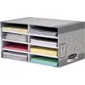 Fellowes Bankers Box System - Sorterer - 8 rom - for A4 (210 x 297 mm) - grå