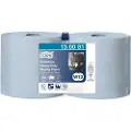 Tork Aftørringspapir Tork W1/W2 blå ekstra kraftig 3-lag 119m - (2 ruller pr. karton)