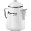 Petromax Tea and Coffee Perkolator, hvit