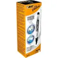 BIC VELLEDA - Markør - ikke-permanent - for whiteboard - svart - alkoholbasert blekk - 2.2 mm - medium (en pakke 12)