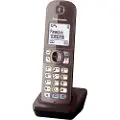 Panasonic KX-TGA681, Brun, 4,57 cm (1.8), 103 x 65 pixel, Monokrom, Hvid, Nikkel-Metalhydrid (NiMH) (Kræver base enhed)