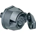 Secorut 30130 Anhænger-stikdåse [Stikdåse 13-polet - 13-polet stik] ABS-plast