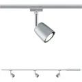 Paulmann 954.62, Spotlight på skinne, GU10, LED, Kromfarget