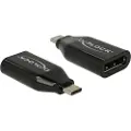 DeLOCK - Ekstern videoadapter - Chrontel CH7213 - USB-C 3.1 - DisplayPort - svart