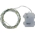 Sirius Home Sirius Silke Lyskæde Mini Blomster - 40 LED - Klar/Grøn