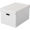 Esselte - Gaveeske - stor - 51 cm x 35.5 cm x 30.5 cm - hvit - pakke av 3