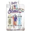 Sans marque Skater Authentic Sengetøj 140x200 cm - 100 procent bomuld